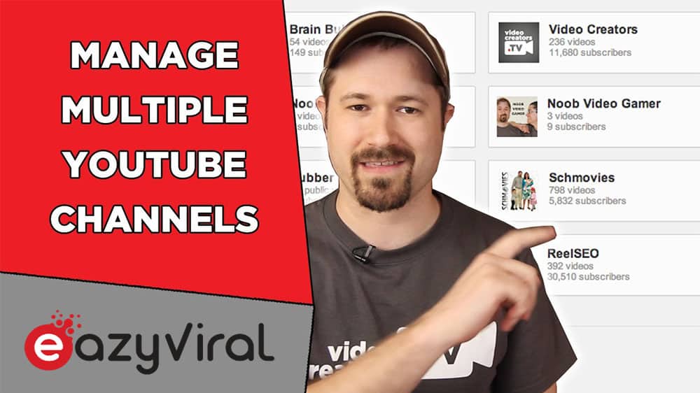 How To Manage Multiple Youtube Channels
