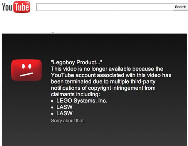 Youtube Copyright Infringement