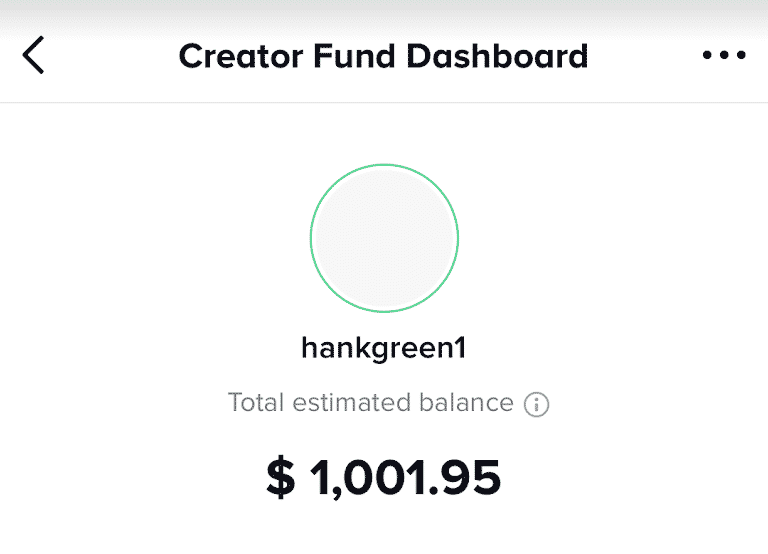 tiktok creator fund dashboard